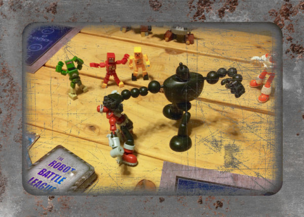 Plastic Made for Battle – part one. The Robot Battle League card game.